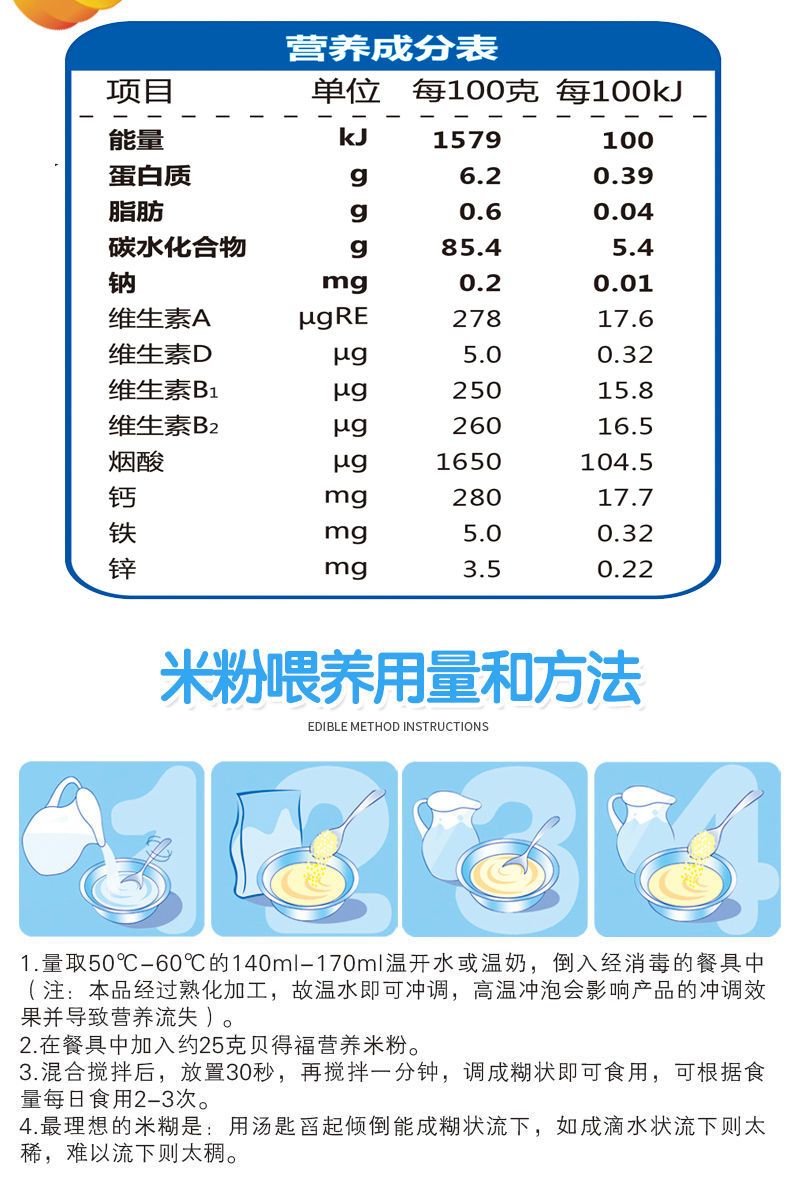 六个月宝宝营养补充全攻略