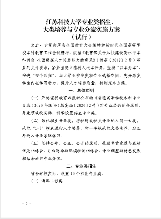 江苏科技大学学校章程