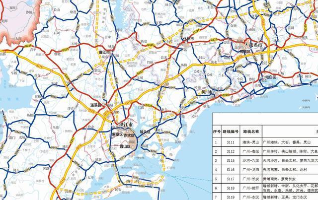 广东省高速公路图，解读广东交通脉络的关键所在